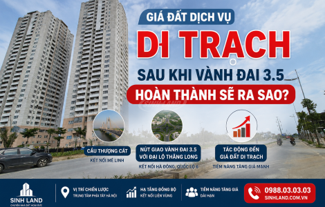 đất dịch vụ di trạch vành đai 3.5