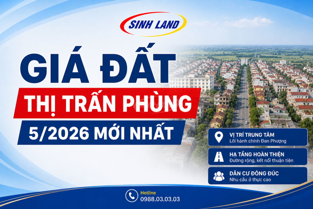 Giá đất thị trấn Phùng
