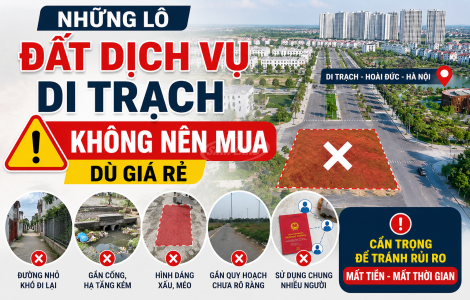 Lô Đất Dịch Vụ Di Trạch Không Nên Mua
