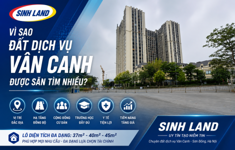 Đất Dịch Vụ Vân Canh Được Săn Tìm