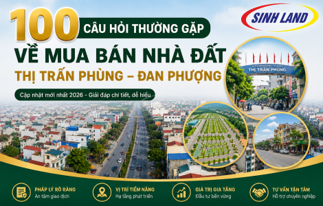 nhà đất thị trấn phùng