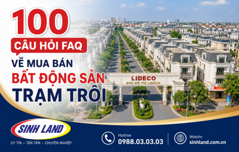 câu hỏi bất động sản trạm trôi