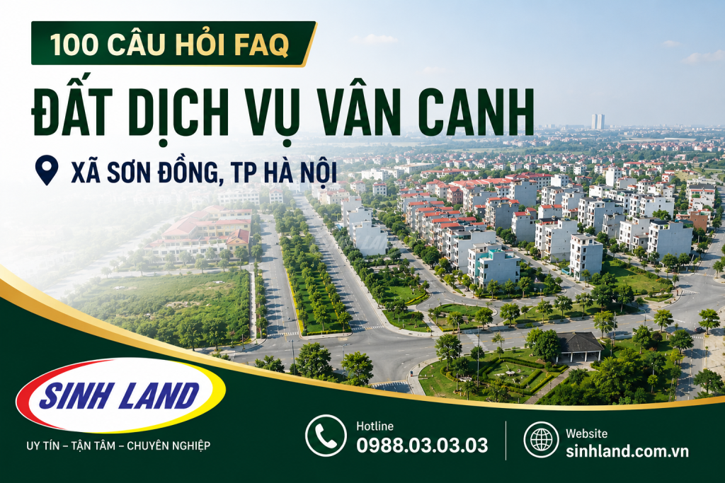 câu hỏi đất dịch vụ vân canh