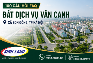 câu hỏi đất dịch vụ vân canh