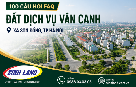 câu hỏi đất dịch vụ vân canh