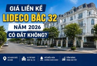 Giá liền kề Lideco Bắc 32 năm 2026