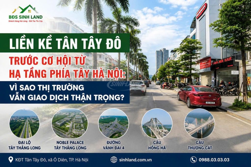 Liền Kề Tân Tây Đô