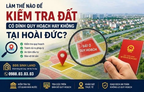 kiểm tra quy hoạch tại hoài đức