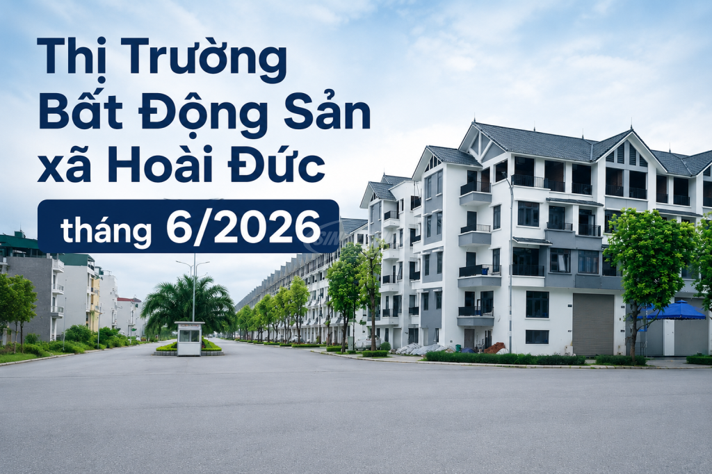 Thị trường bất động sản xã Hoài Đức 6/2026
