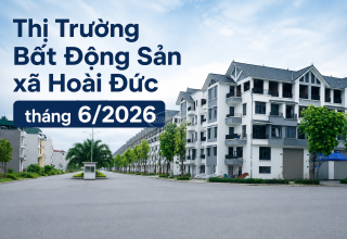 Thị trường bất động sản xã Hoài Đức 6/2026