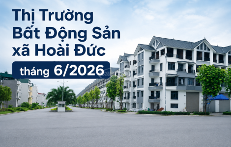 Thị trường bất động sản xã Hoài Đức 6/2026