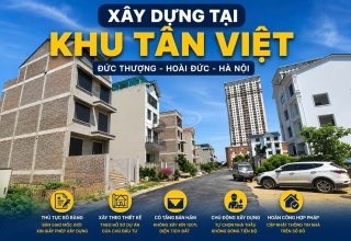 Xây dựng tại Khu Tân Việt Đức Thượng