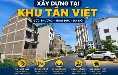 Xây dựng tại Khu Tân Việt Đức Thượng