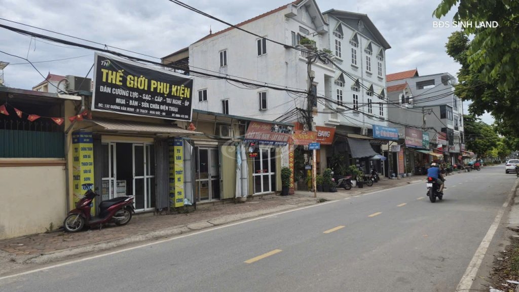Mua đất dịch vụ Di Trạch mặt đường Văn Minh