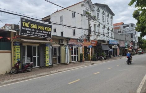 Mua đất dịch vụ Di Trạch mặt đường Văn Minh