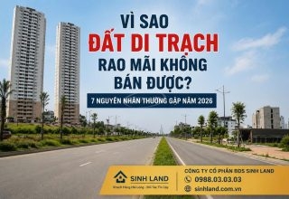 đất Di Trạch rao mãi không bán được