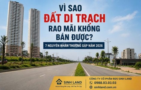 đất Di Trạch rao mãi không bán được