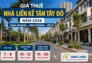 Giá Thuê Nhà Liền Kề Tân Tây
