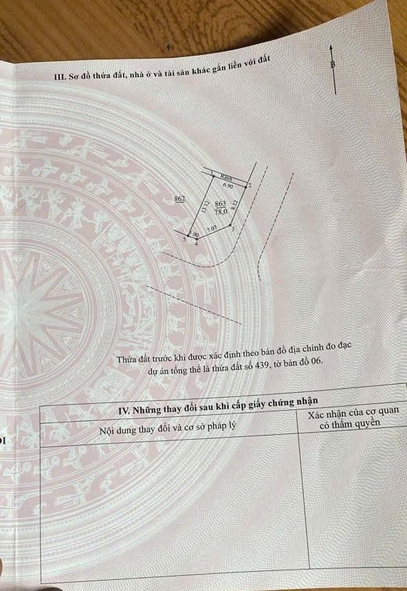 bán đất lô góc đường 30m Lai Xá sổ đỏ